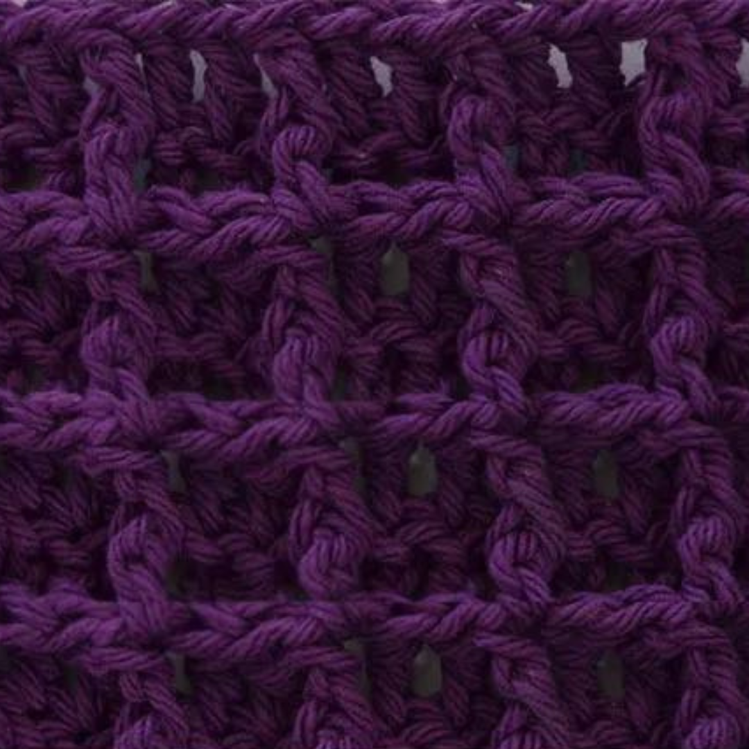 Learn how to crochet the Waffle Stitch with the step-by-step photo tutorial from The Stitchin' Mommy.
