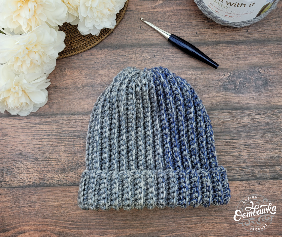 Master Crochet Ridge Stitches - Back to Basics Ribbed Hat