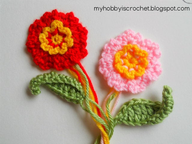 Learn how to make a simple dainty flower with this free crochet pattern and tutorial from Kinga at My Hobby is Crochet.
