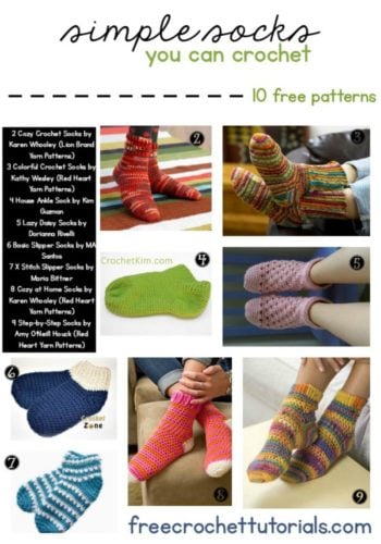 Simple Socks You Can Crochet
10 Free Patterns
Pattern Lookup Request
Video Tutorial Included for Free Sock Pattern
