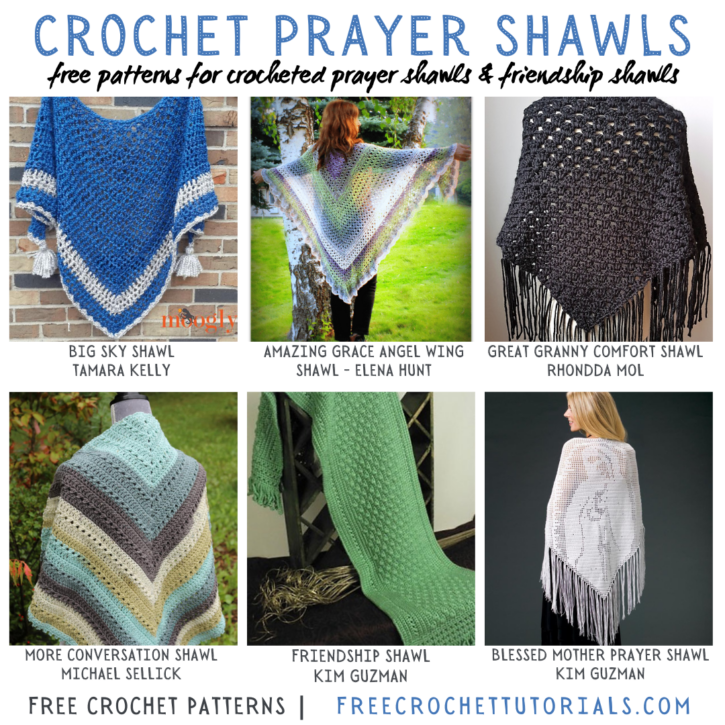 15 Crochet Prayer Shawl Patterns 15 Crochet Prayer Shawl Patterns