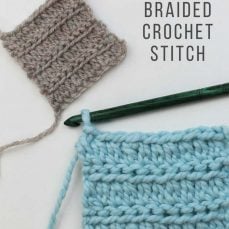 Braided Crochet Stitch Video Tutorial