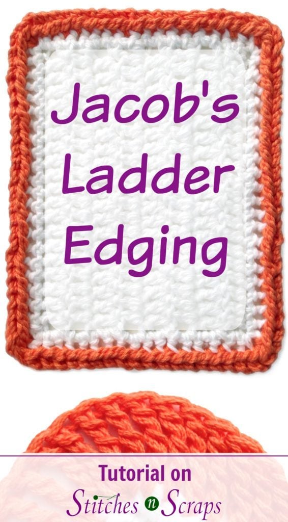 Learn how to crochet the Jacob’s Ladder Stitch with this free photo tutorial. Perfect for bold edgings and finished borders!