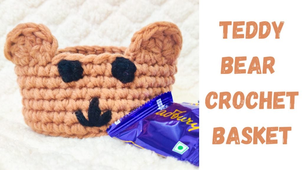 Teddy-Bear-Crochet-Basket