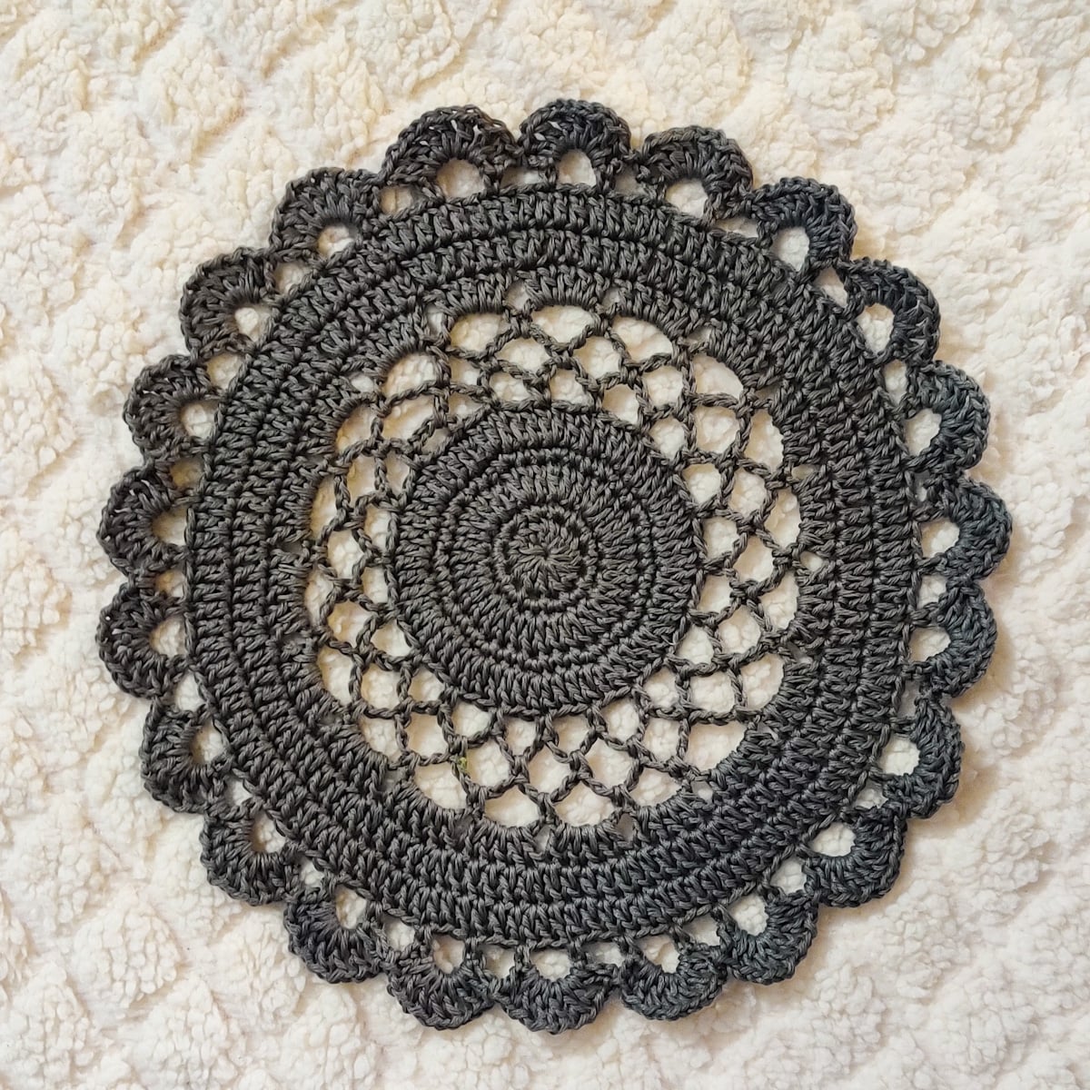 Lacy Doily Crochet Tablemat