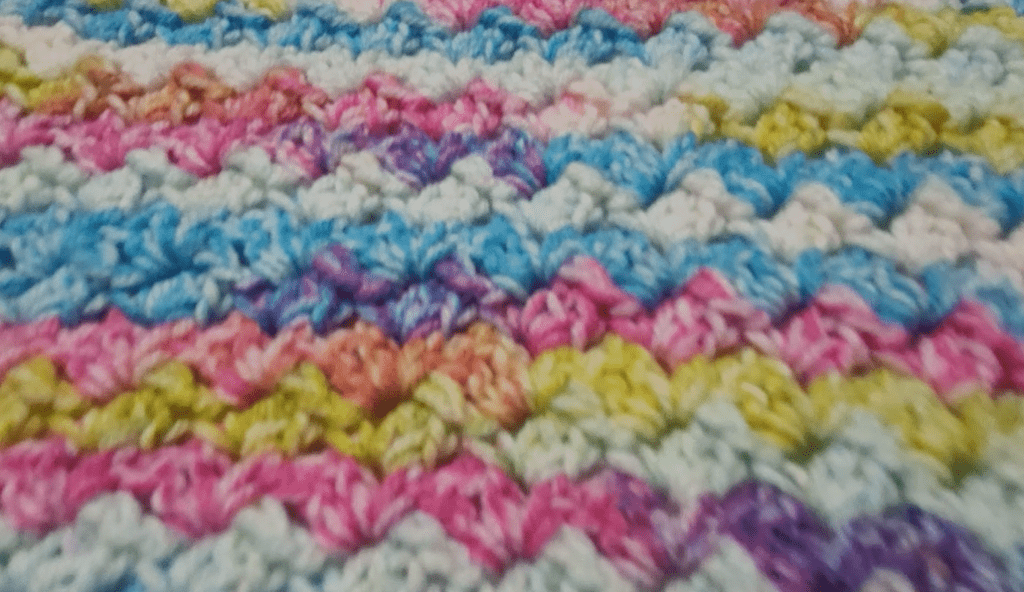 Shell Stitch Baby Blanket Tutorial