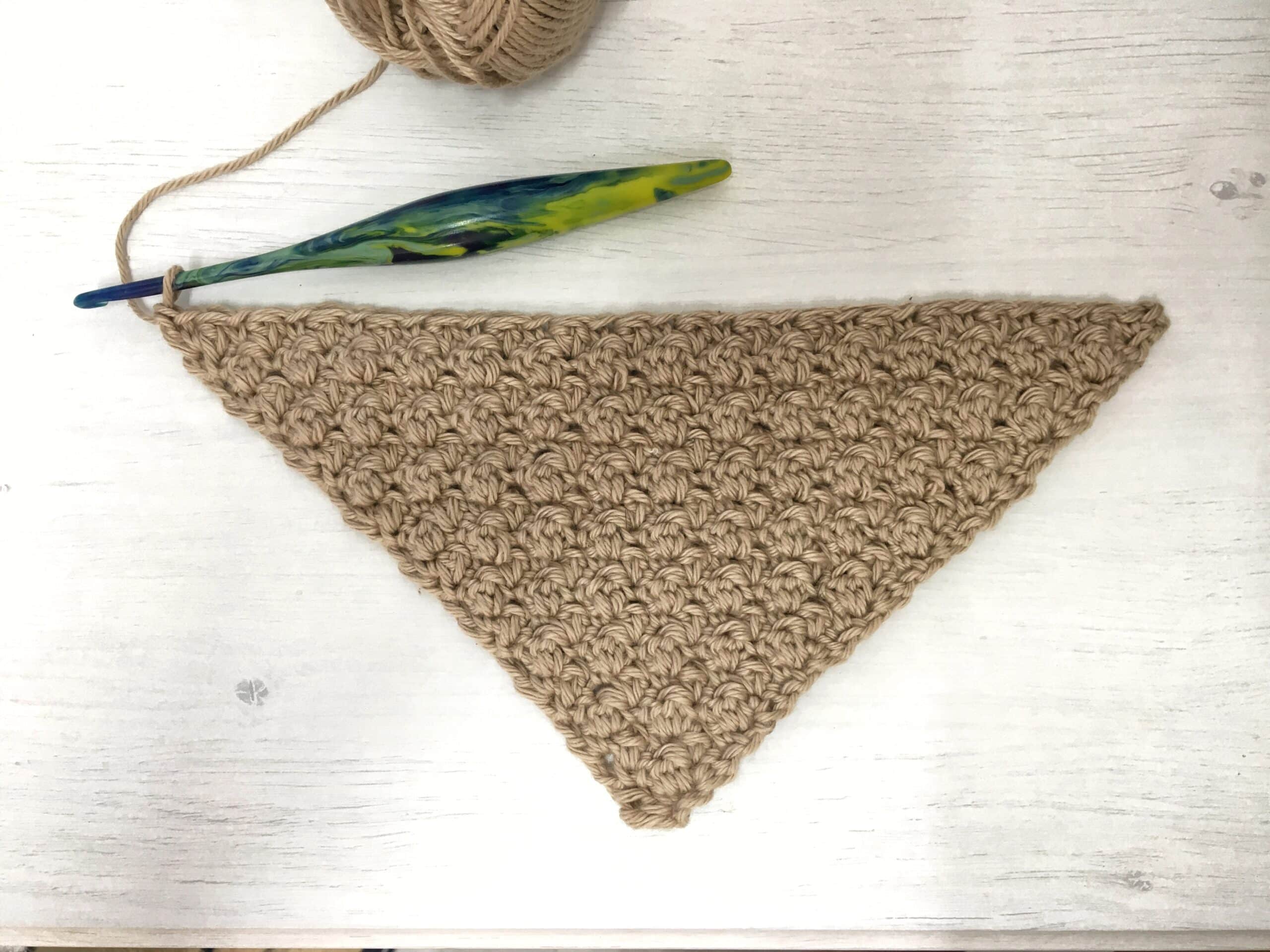 Corner to Corner Cluster Stitch