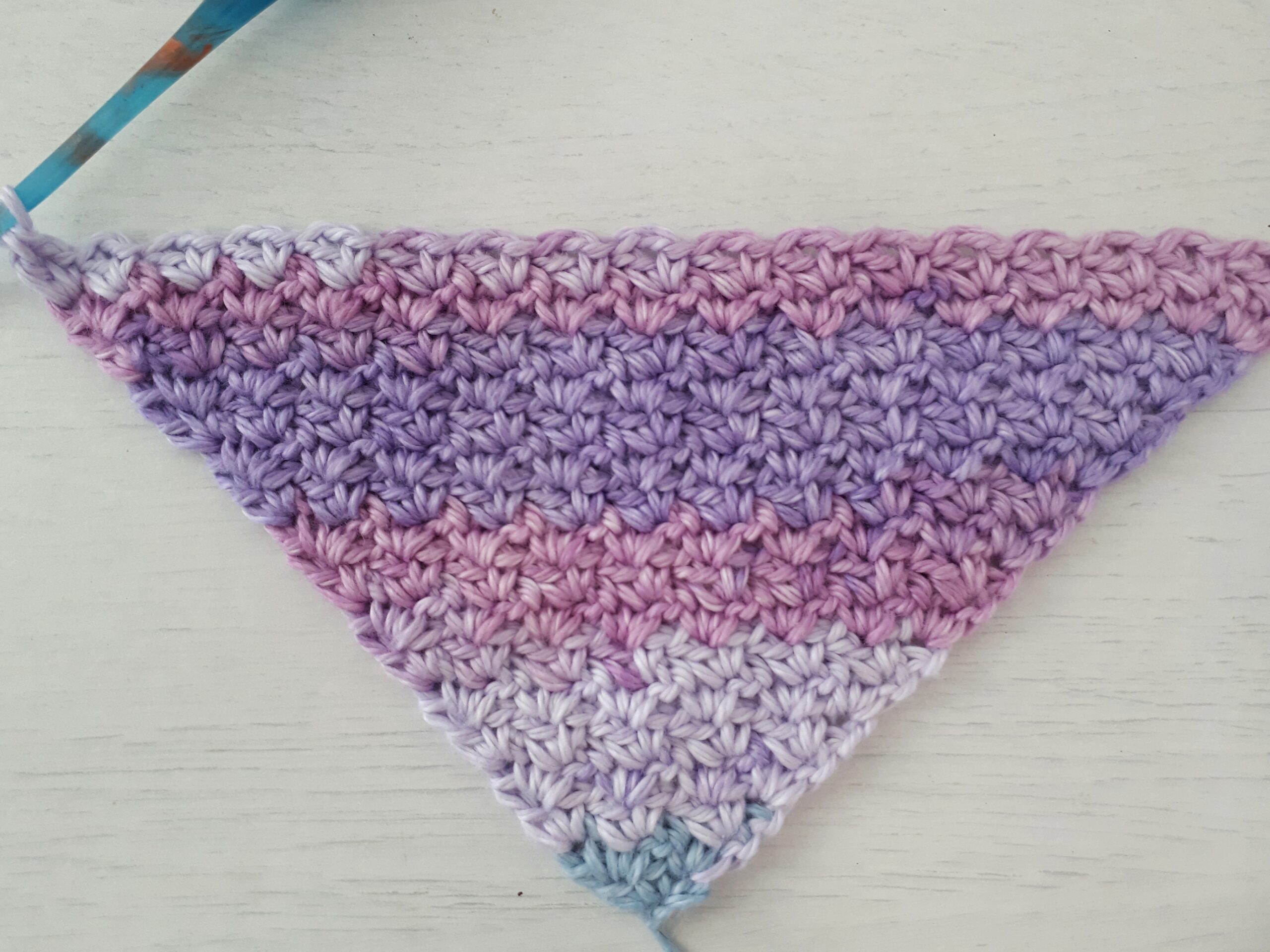 Corner to Corner Wattle Stitch Tutorial