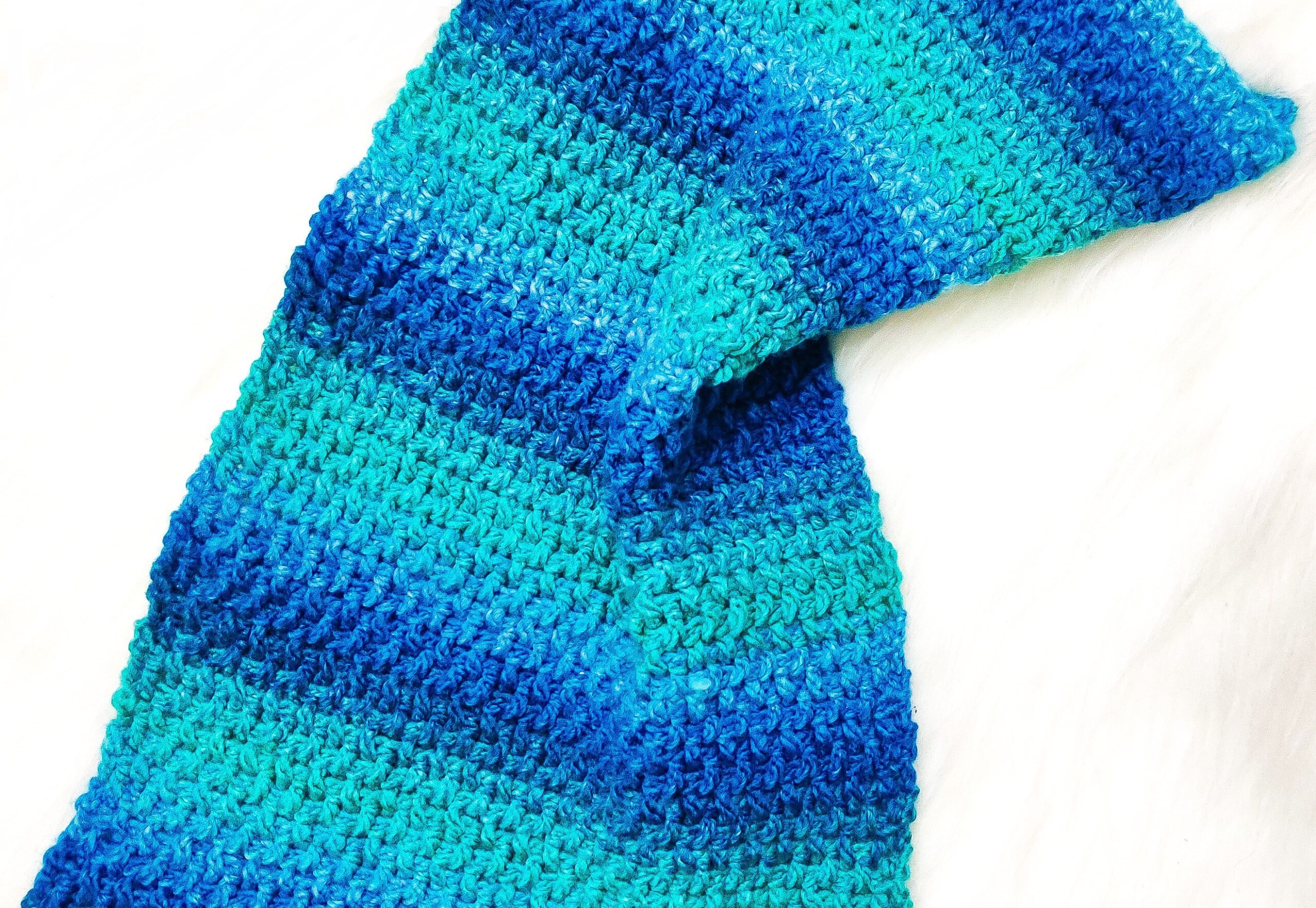 Textured Crochet Scarf Pattern + Video