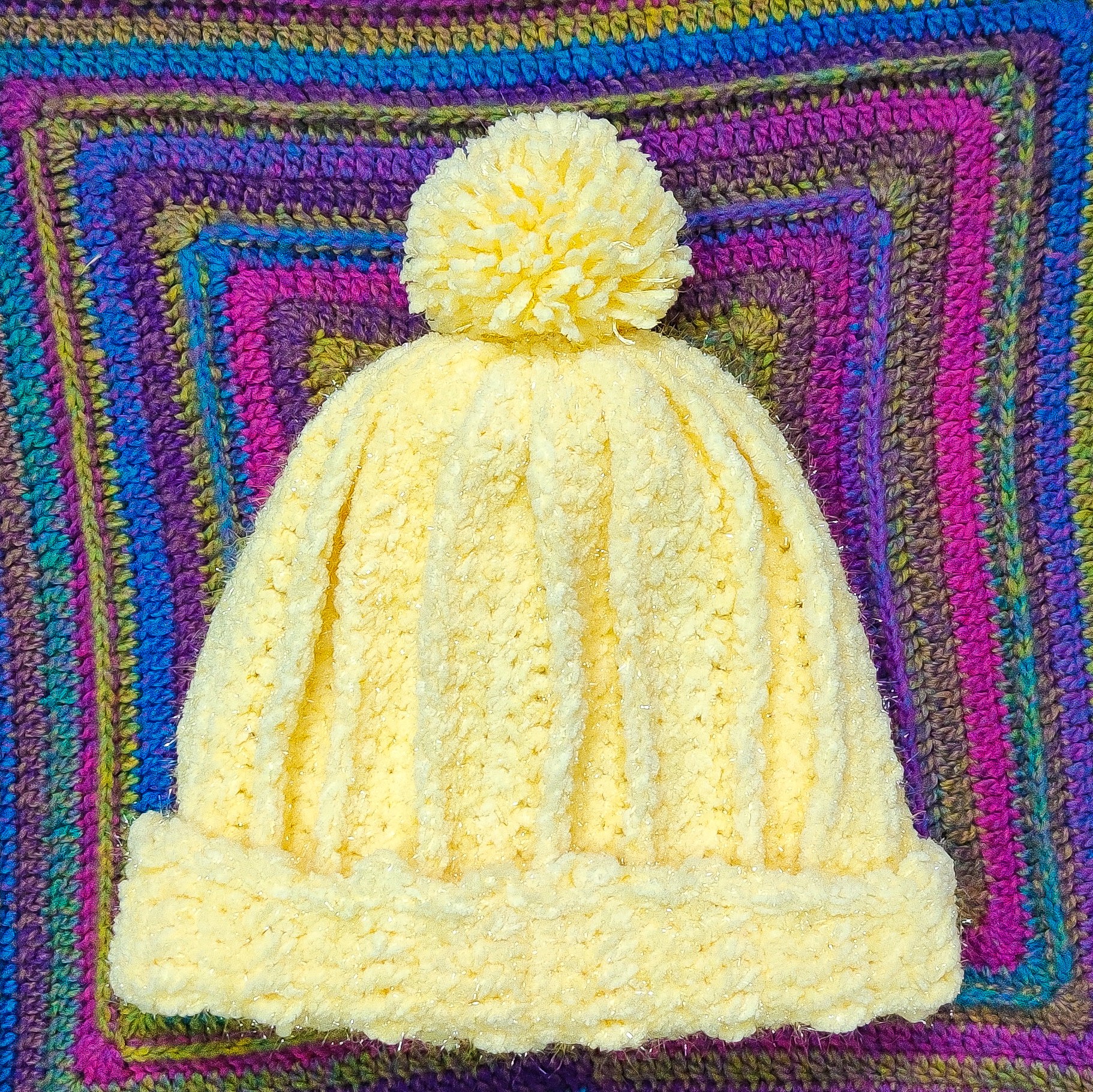 Quick Textured Winter Hat Pattern + Video Tutorial