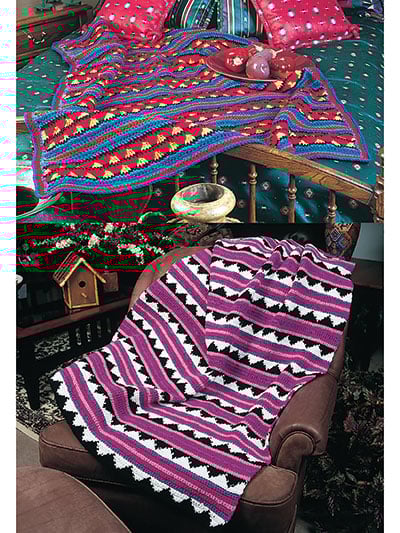 Sierra Sunrise Crochet Pattern Graphic Afghans