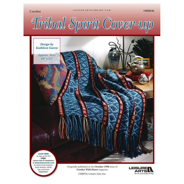 Tribal Spirit Afghan Pattern