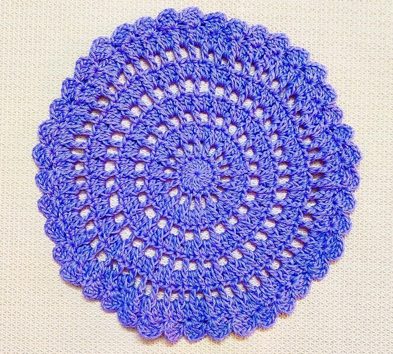 Crochet Round Doily Tablemat