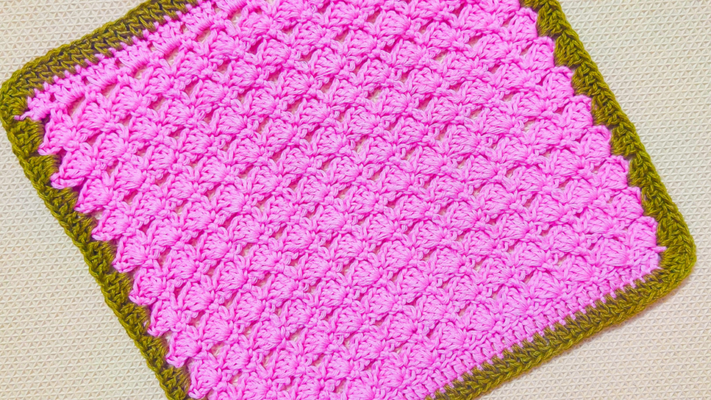 Make this bright Springtime Crochet Placemat with the free pattern and video tutorial from Raji's Craft Hobby.