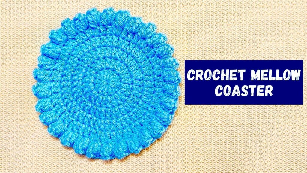 Crochet Mellow Coaster Free Pattern + Tutorial