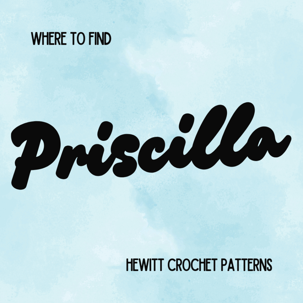 Looking for Priscilla Hewitt’s classic crochet patterns? I put together a full list with direct links to more than 200 free designs, sorted by category so you can find the ones you want fast. Here’s the full directory: