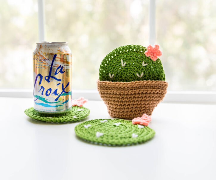 Succulent Coaster Patterns • Free Crochet Patterns and Tutorials