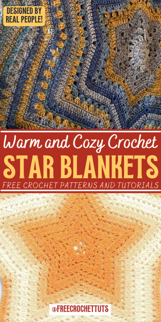 Looking for easy-to-follow crochet star blanket patterns? This free collection has beautiful designs, perfect for babies, toddlers, or as cozy shawls. Some patterns even include helpful video tutorials to guide you along! 🌟