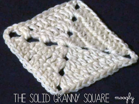 Solid Granny Square Tutorial