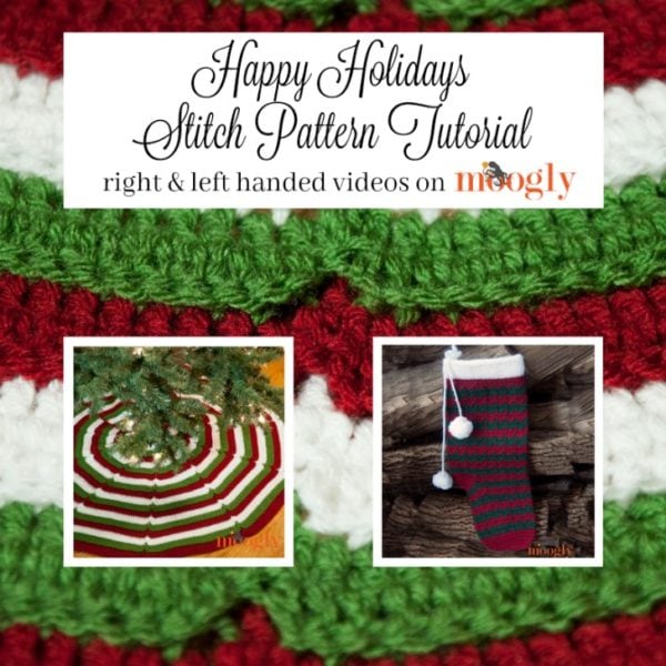 Happy Holidays Stitch Pattern Tutorial by Moogly