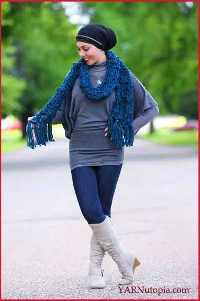 Crochet Tutorial: Chunky Bobble Stitch Scarf
