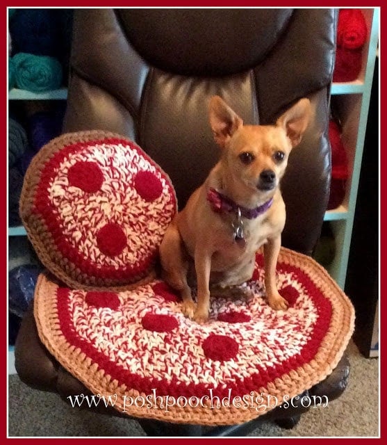 Pizza Pillow Video Tutorial and Free Pattern
