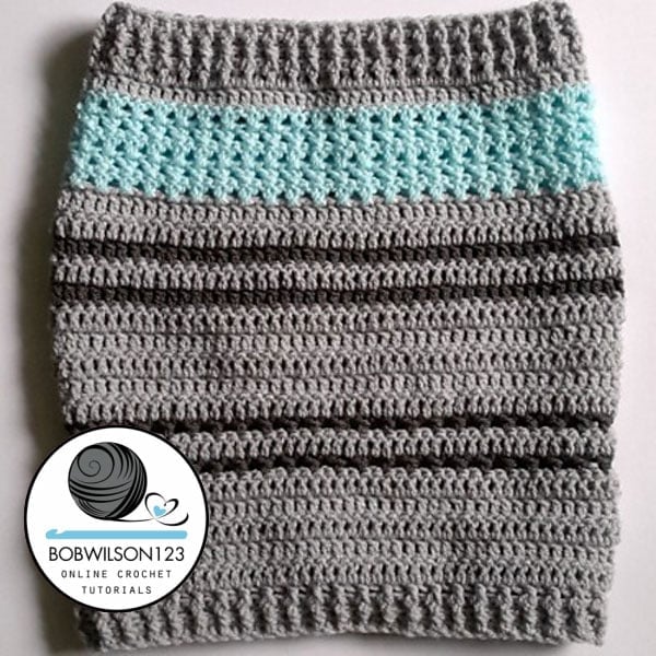 Crochet Tutorial - Stitch Sampler Cowl