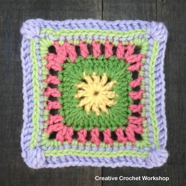 Piccadilly Granny Square Tutorial