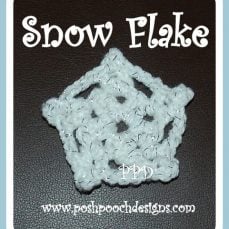 How to Stiffen a Crochet Snowflake